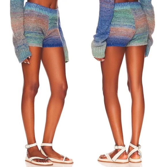 L*SPACE ZOE SHORT - BLUE OMBRE NWT XS - Picture 2 of 9
